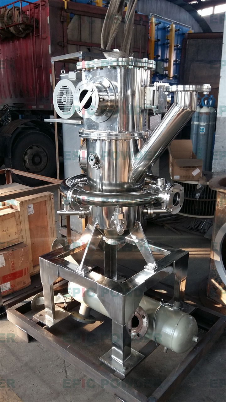 实验型扁平式气流粉碎机