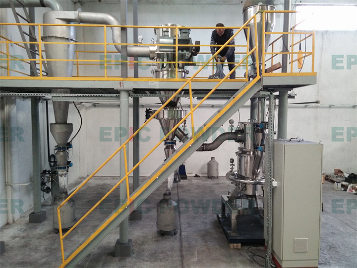 实验室对撞式气流磨