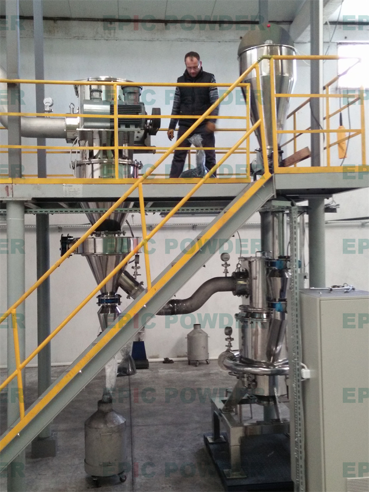 大产量圆盘式气流磨