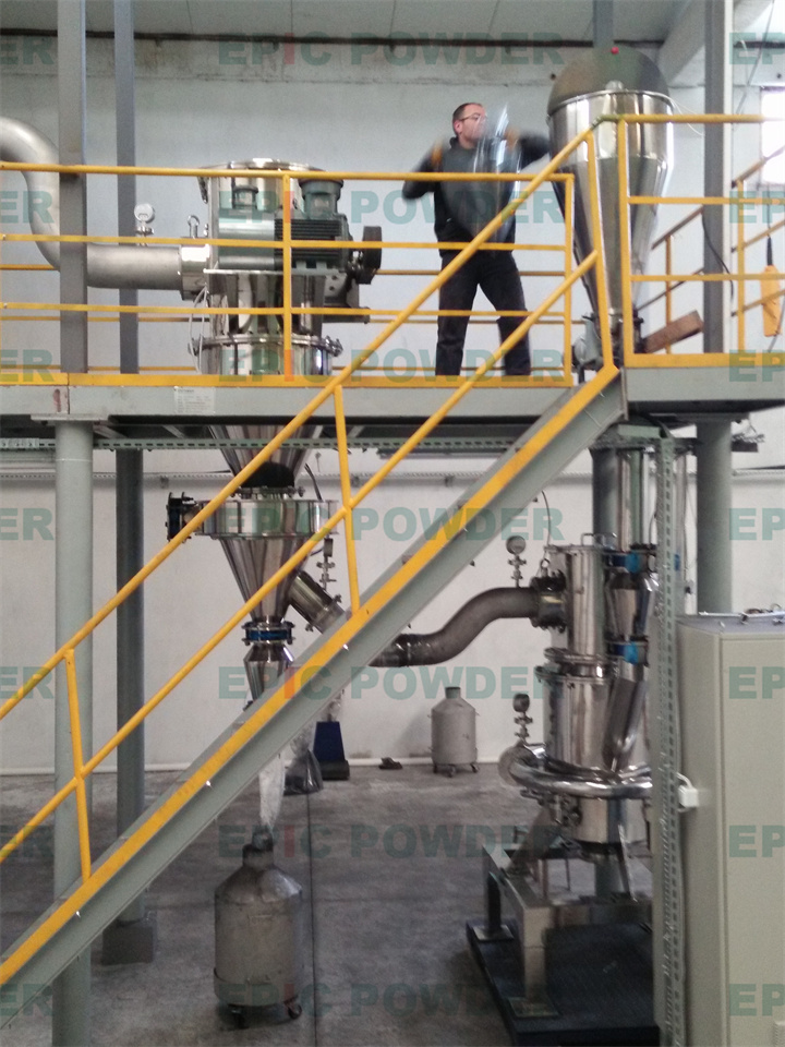 实验型圆盘式气流磨