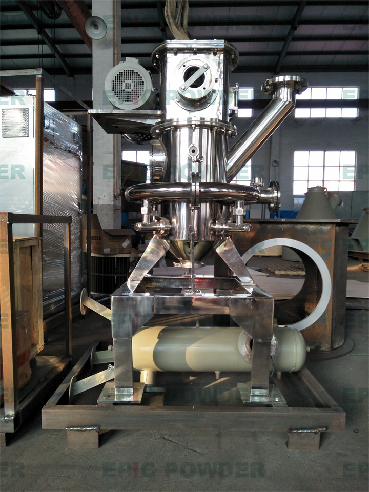 实验型对喷式气流粉碎机