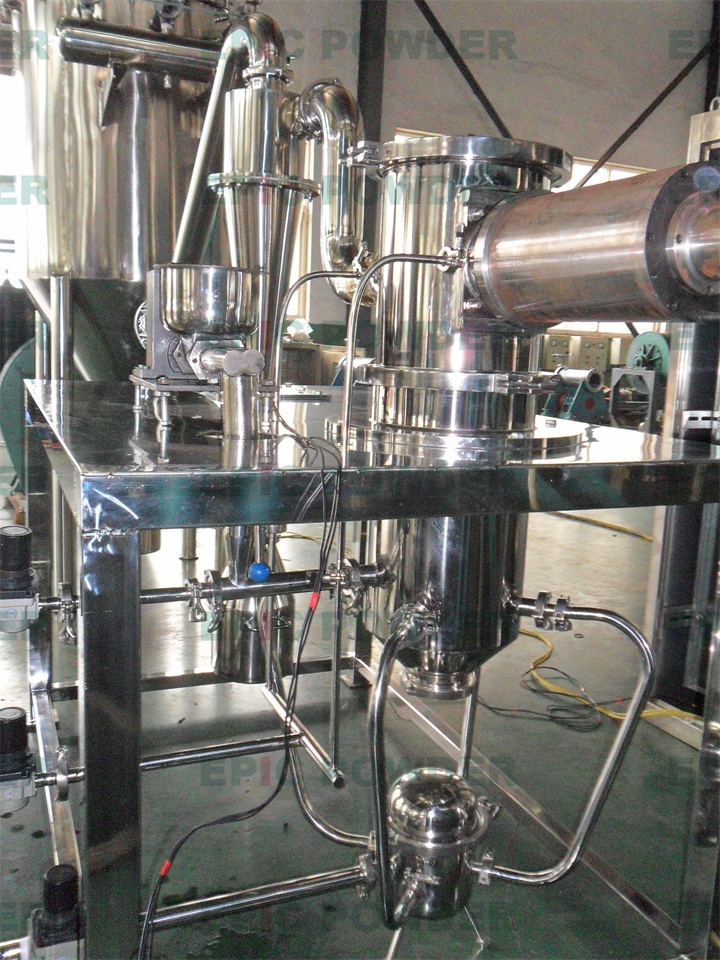 实验型对喷式气流粉碎机