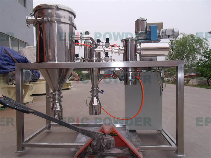 实验型对喷式气流磨