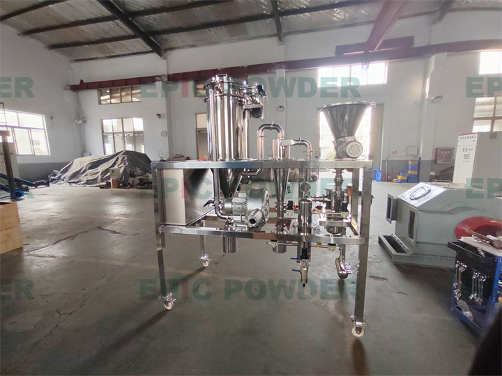 实验型圆盘式气流磨